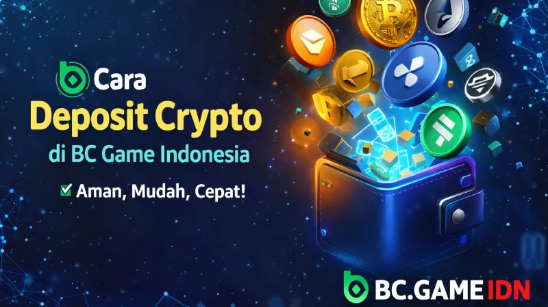 Cara Deposit Crypto di BC Game Indonesia dengan Aman dan Cepat