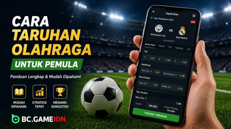 Cara Taruhan Olahraga untuk Pemula - BC Game Indonesia