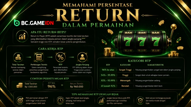 Memahami Persentase Return - BC Game Indonesia