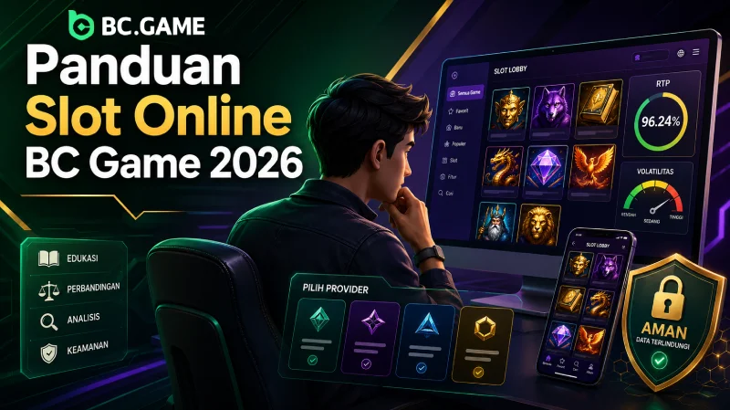 Slot Online BC Game 2026 - Panduan Memilih Game Berdasarkan RTP, Volatilitas, dan Fitur