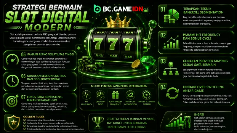 Strategi Bermain Slot Digital Modern