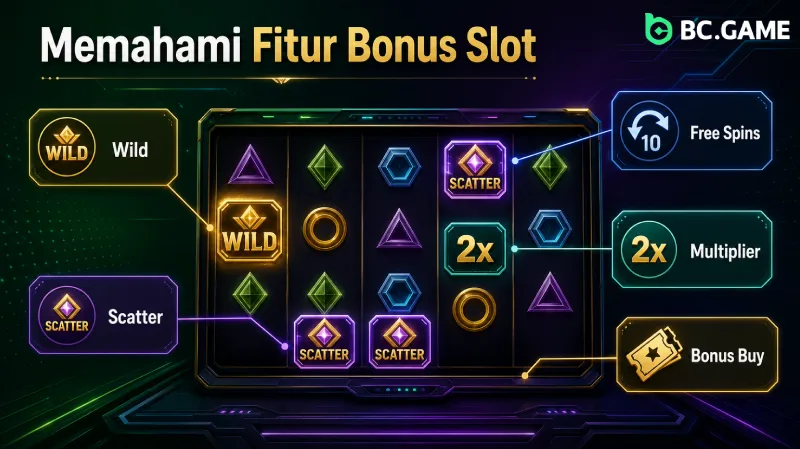 Wild scatter free spins dan multiplier slot