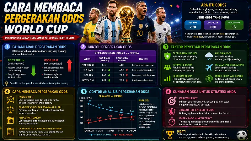 Cara Membaca Pergerakan Odds