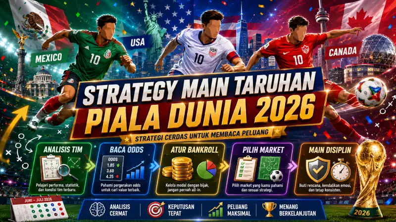 Strategy Main Taruhan Piala Dunia 2026