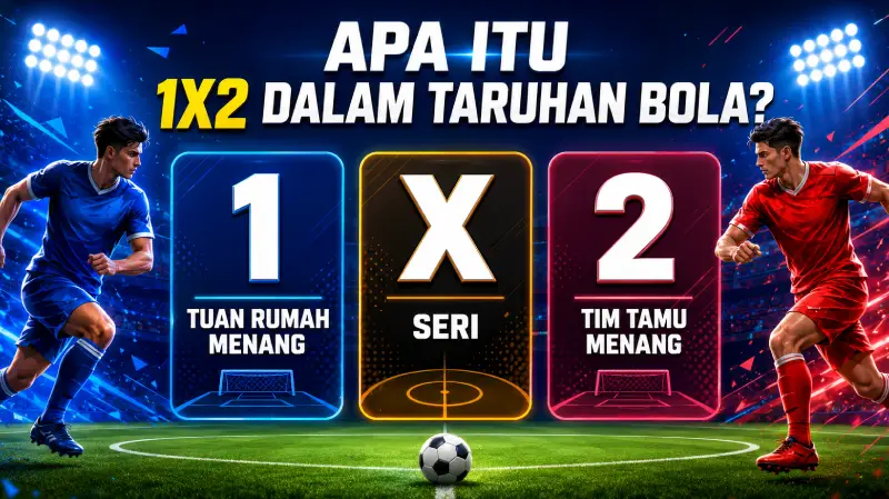 Apa Itu 1X2 dalam Taruhan Bola