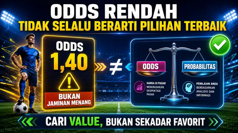 Odds Rendah Tidak Selalu Berarti Pilihan Terbaik