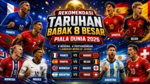 Rekomendasi Taruhan Babak 8 Besar Piala Dunia 2026