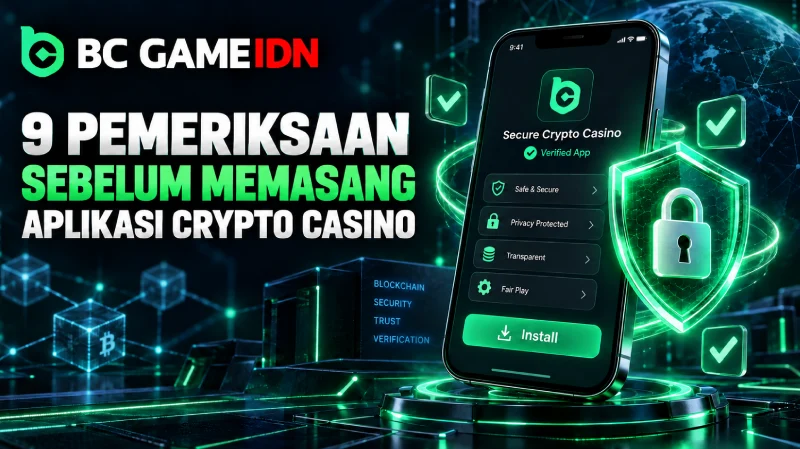 Aplikasi Crypto Casino - 9 Cek Sebelum Instal