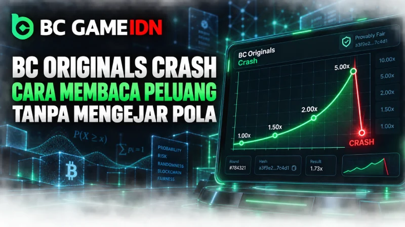 BC Originals Crash - Peluang, Cashout, Provably Fair