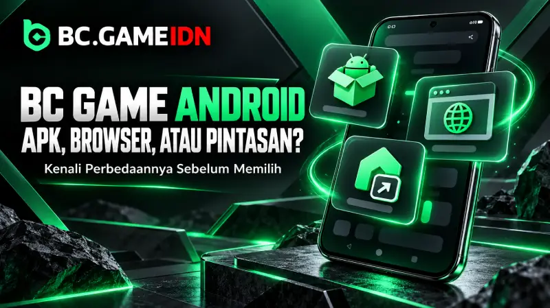 BC Game Android - Bedanya APK, Browser, dan Pintasan